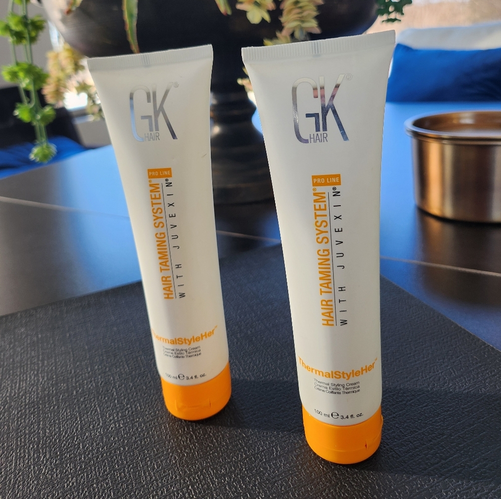 Lot of 2 GK Thermal protection styler smoothing hair